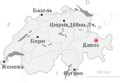 Карта Давос